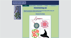 Desktop Screenshot of moonsong.us